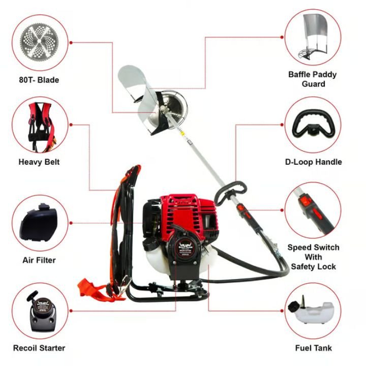 Balwaan Back Pack BX 35B Brush Cutter – thumb